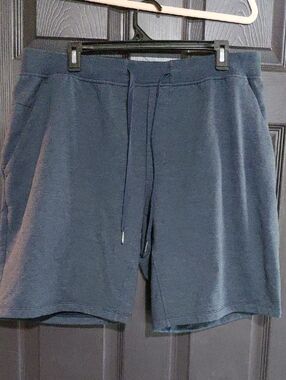 lululemon athletica Men's Navy Drawstring Athletic Shorts